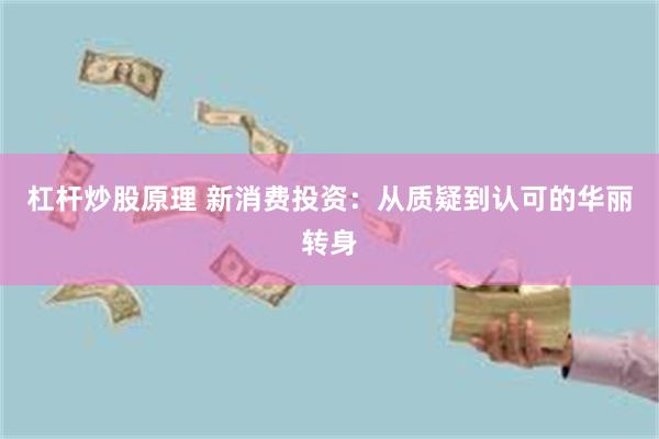 杠杆炒股原理 新消费投资：从质疑到认可的华丽转身